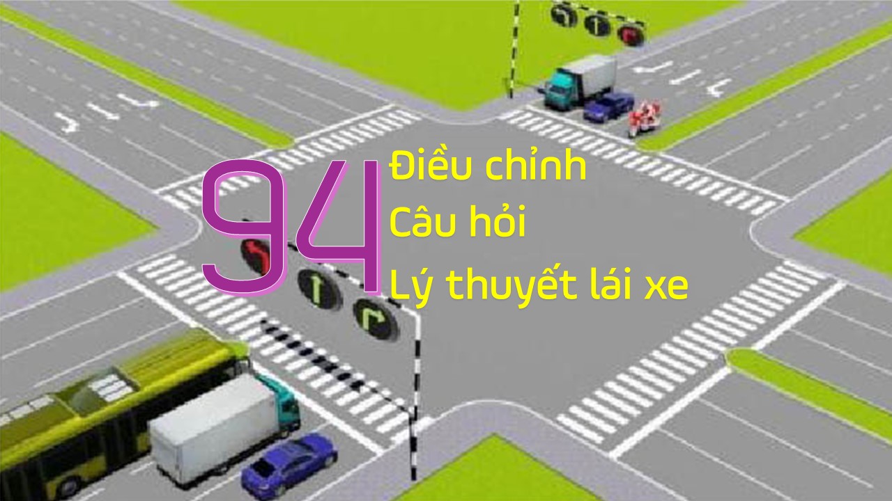 CẬP NHẬT 94 CÂU LÝ THUYẾT LÁI XE MỚI NHẤT – NHỮNG ĐIỂM QUAN TRỌNG BẠN CẦN BIẾT! 